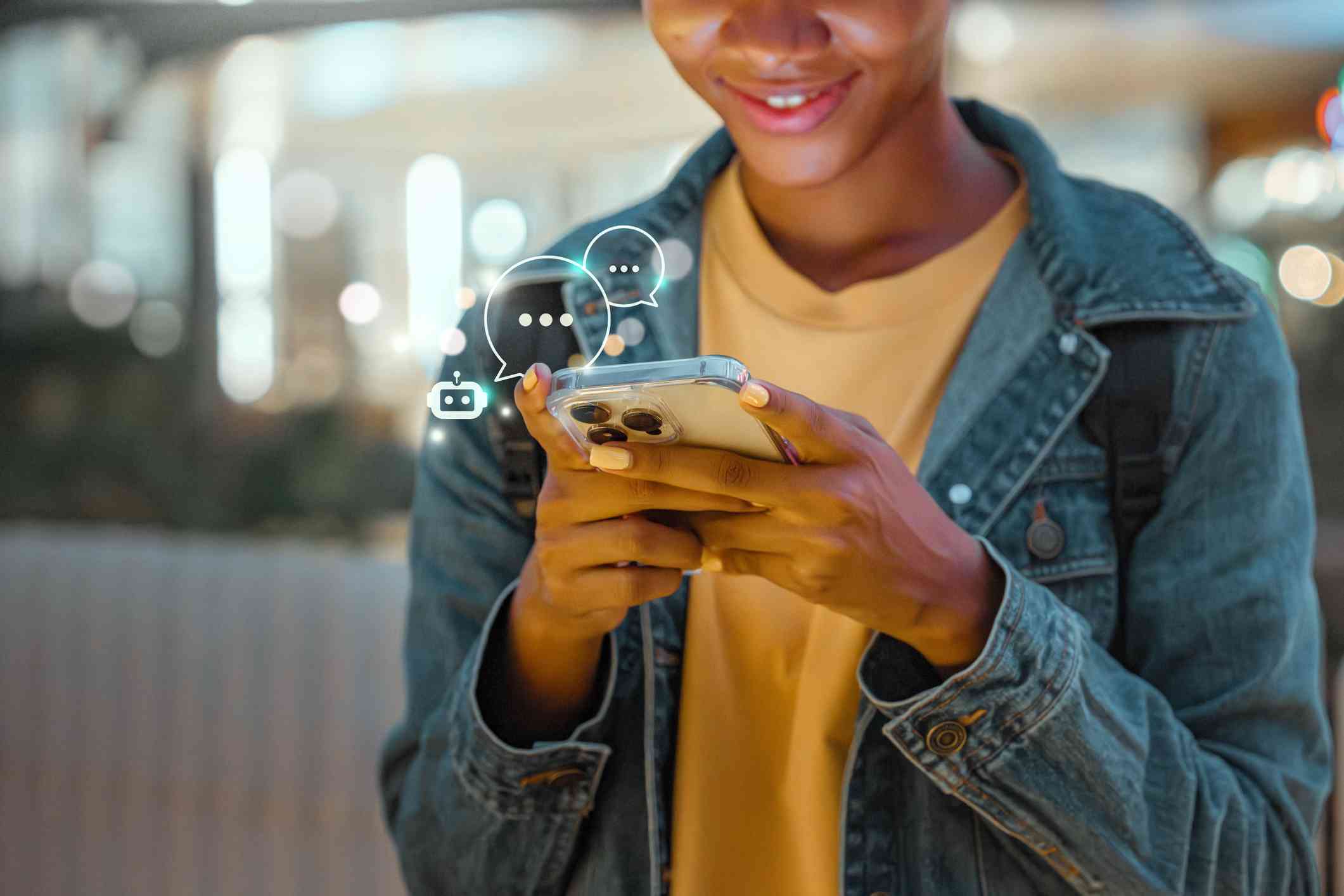 Is it safe to share personal info with an AI Chatbot