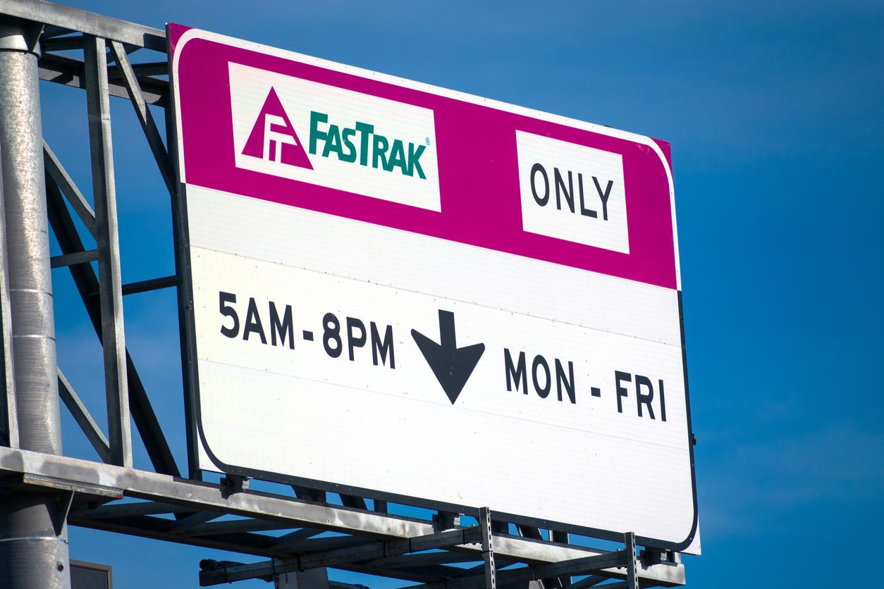 Bay Area FasTrak Scam Text